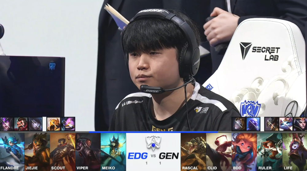 关于GEN翻盘EDG，Tarzan完成史诗逆转强强对话八强赛，锁定晋级资格的信息