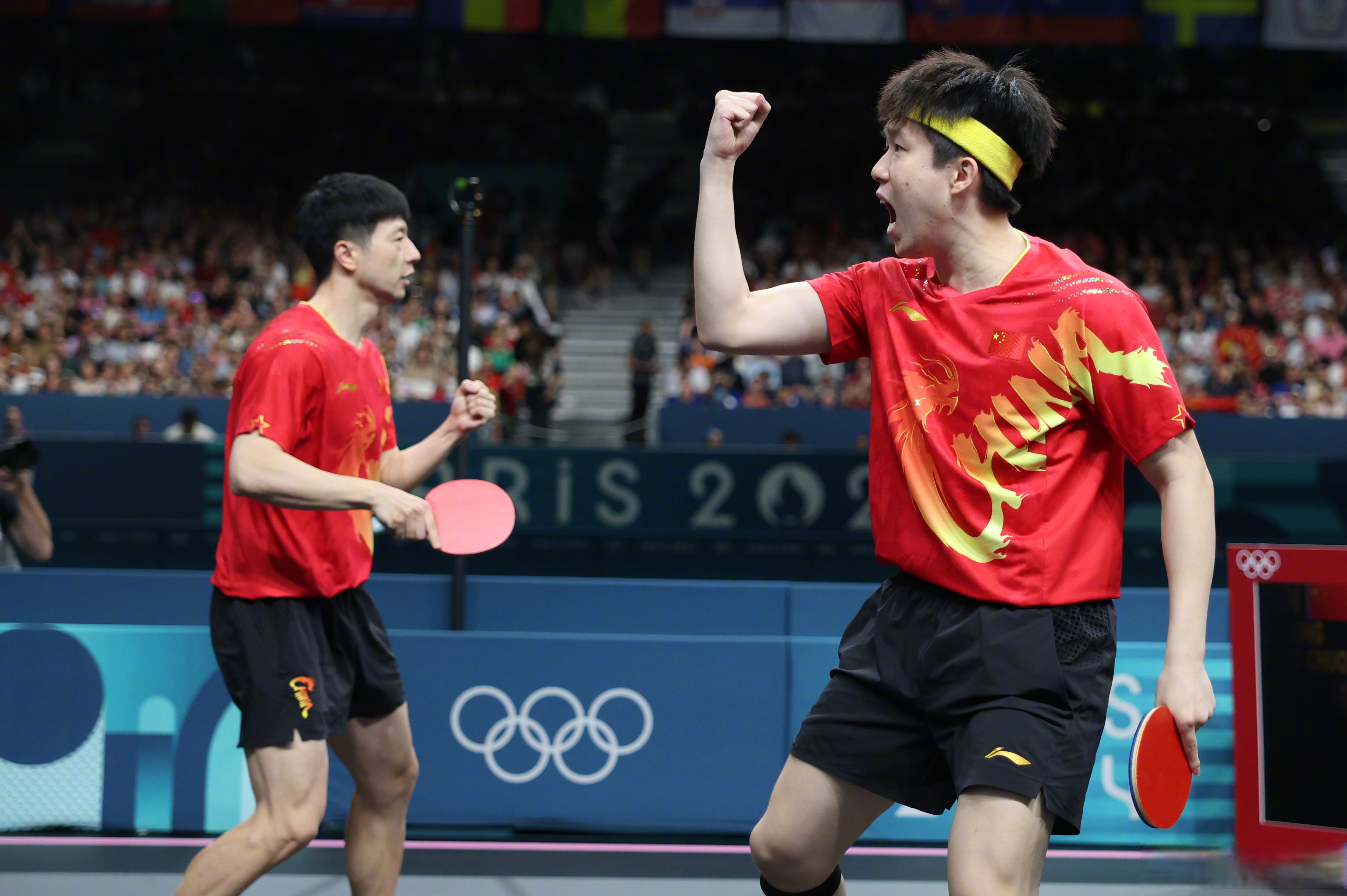 韩国队鏖战中国队,马龙关键制胜 韩国队鏖战中国队,马龙关键制胜